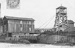 The Longpendu well of the Montchanin coal mines.
