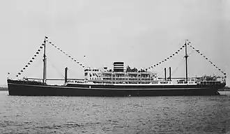 NYK Line Yasukuni Maru in 1930