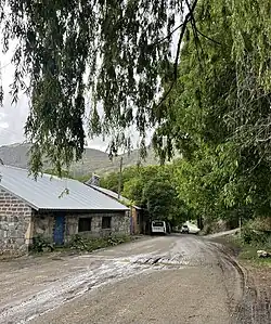Main village street