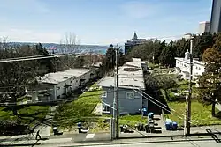 Rowhouses at Yesler Terrace.