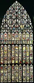 The east window (1405–1408), in the Perpendicular style