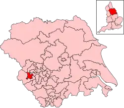 Map of constituency