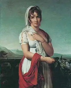 Portrait of Zoé Talon du Cayla, future comtesse du Cayla, 1801 (private collection)