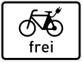 Electric Bicycles permitted