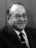 A headshot of Vladimir Zworykin, from 1956