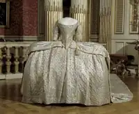 Coronation robes of Sophia Magdalena, 1772.