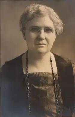 portrait of Bertha Hofer Hegner