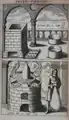 Book II, Plate III, Geber's furnaces